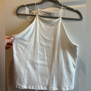 White tank top